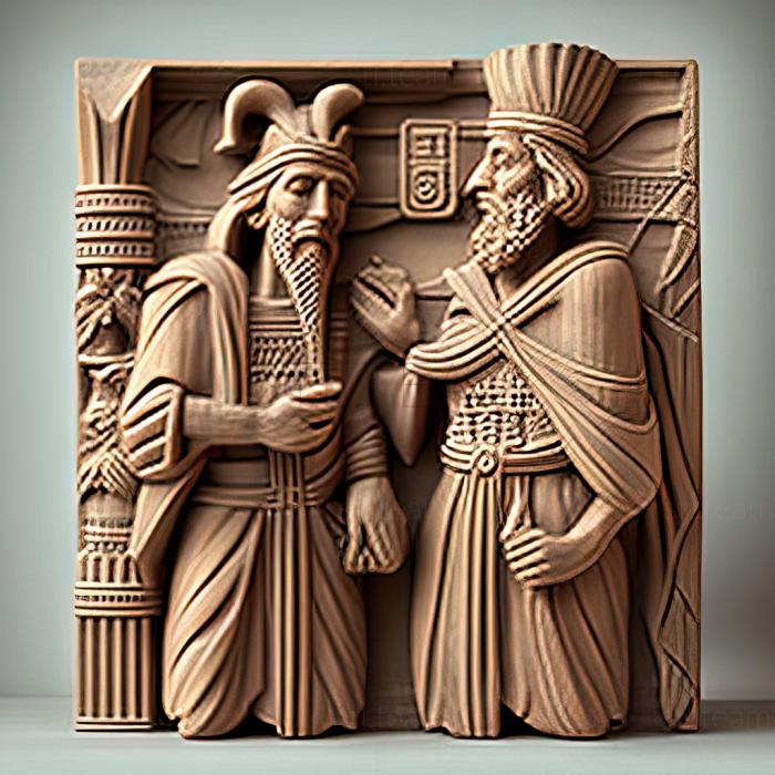 3D модель Єпископи Акротірі та Декелія (STL)